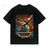 Genuine X-Men Wolverine Printed Short Sleeve Unisex Fashion Comfortable Crew Neck T-Shirt Loose Large Size