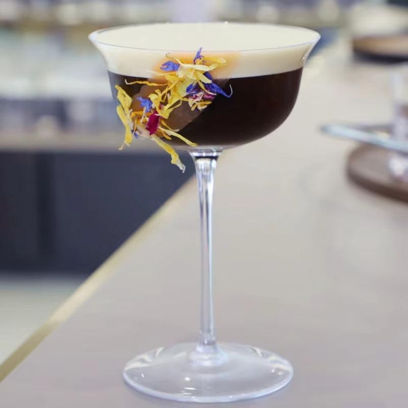 Высокий бокал для коктейля Simple Home Kitchen Мартини Cup Прозрачный хрустальный стеклянный бокал Barware Мартини Парная чашка