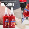 Thread Locker 243 Medium Strength Lock Tight Seal Fasteners 10ml Removable Thread Tightening Agent for Inert Metals Screw Agent