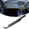For Mazda MX-5 ND Miata 2016-2026 Real Carbon Fiber Car Center Console Dashboard Gear Shift Kit Cover Interior Accessories L/RHD