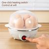 Многофункциональная мини-пароварка для яиц, электрическая пароварка с одним касанием для яиц/кукурузы/сладкого картофеля/молока, быстрая готовка завтрака, кухонная техника, удобная для детей