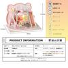 moin moin Dollhouse Miniature Handmade Kit Set English Instructions Pig Bed Pig Slide Pink Small for Beginners LED Light Acrylic Case 2108DH284 1/24