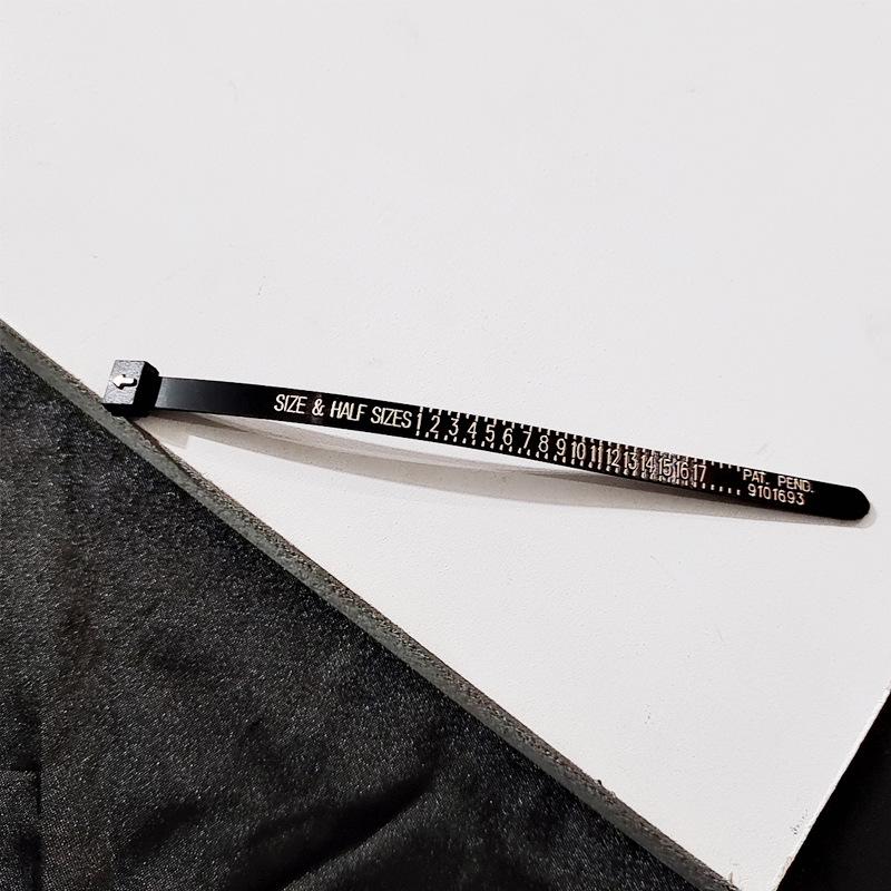 US Ring Size Measuring Tool: Soft Ruler for Finger Circumference and Ring Number Measurement