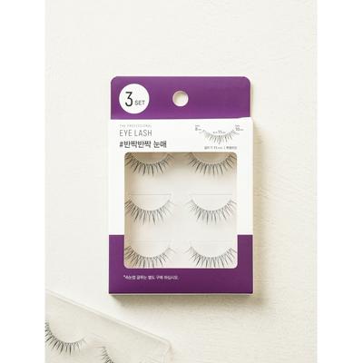 Набор из 3 накладных ресниц Daiso Volume Lashes