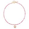 Hot Sale Holiday Windshield Rice Bead Necklace Female Ocean Element Versatile Starfish Pendant Adjustable Necklace