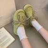 Мода 2025 Ранняя Осень Туфли Дуду Новые Мягкая подошва Кисточка Плоская подошва Ретро Ленивые Слипоны Женские Одинарные