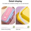 700 мл Bento Lunch Box Meal Prep Food Storage Контейнеры для хранения свежести Lunchbox