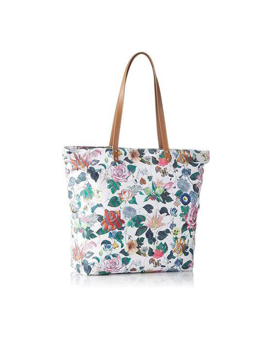 Christian Lacroix Sac Cabas Lidia 8 white acid flower