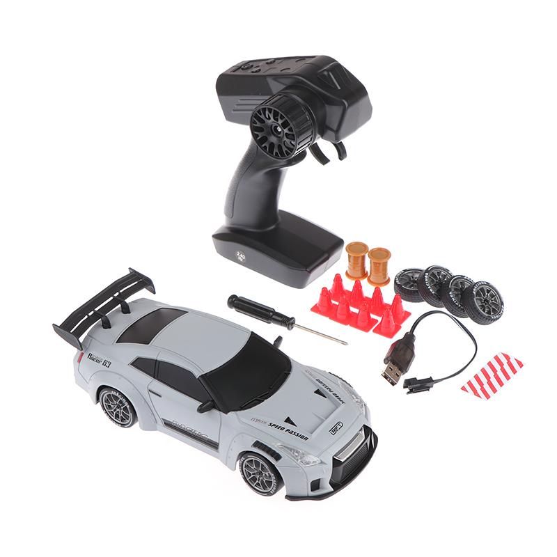 Радиоуправляемая высокоскоростная дрифт-машина Гоночная машина на радиоуправлении Дрифт-машины 1/24 Модель автомобиля 4WD Высокая скорость 2.4G Радиоуправление Пульт C