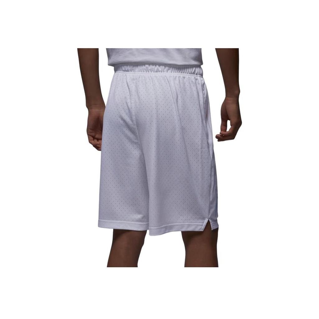 Jordan Lace Breathable Solid Color Five-Point Sports Shorts Men Shorts White FN5859-100