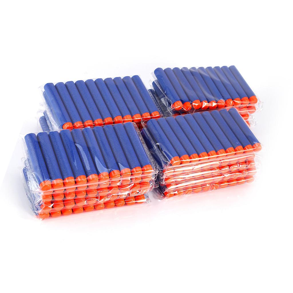 10 шт., дротики для круглых бластеров, детский игрушечный пистолет, аксессуары для подарка