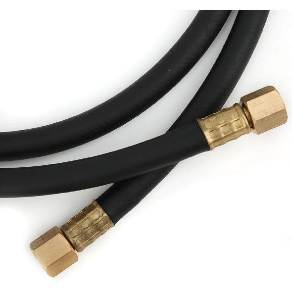 Fafeicy Inert Gas Hose, Argon CO2 Nitrogen Compressed Air Hose Welding Union Nut 1/4 Inch for Air, Compressed Air, Argon (2.0m)