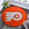 Philadelphia Flyers Round Area Rug,Carpet Rug for Living Room Bedroom Sofa Playroom Decor,Non-slip Floor Mat