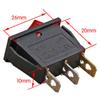 5Pcs Rice Cooker Boat Type Power Rocker Switch  3-Pin 2Nd Gear Single Switch