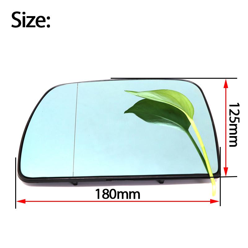 Левое и правое боковое синее зеркало с подогревом, широкое зеркало заднего вида для Land Rover Range Rover L322 Vogue 2002-2006