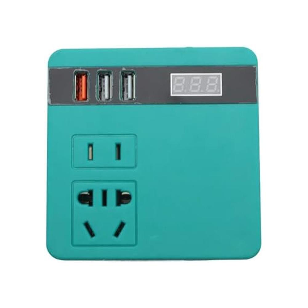 Многофункциональный инвертор AC220V/DC5V/12V Инвертор Постоянная температура Зарядка Конвекционное охлаждение Легко носить