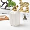 Desktop Small Animal Cotton Swab Storage Box Jewerly Box Toothpick Jar Toothpick Storage