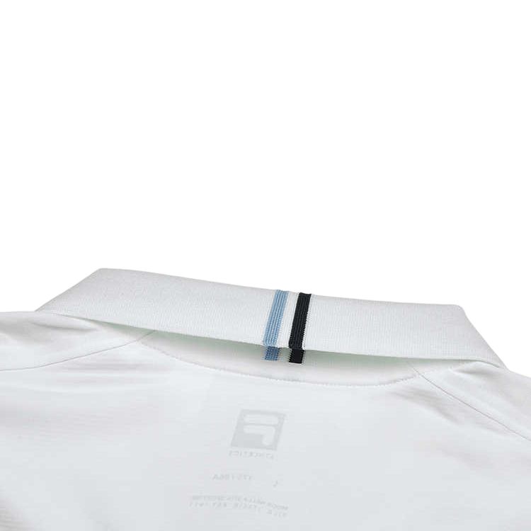 Fila Теннисная серия Пуловер Удобная Модная Футболка-поло с коротким рукавом Мужские топы A11M513105F-ZA