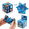 Infinity Cube Toys Magic Star Cube 2 In 1 3D Cube Folding Cube Infinity Cube Puzzle Magician 2 In 1 Set Infinity Cube Euclid Cube Infinity Cube Stress