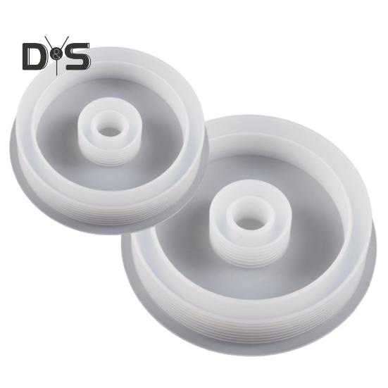 Креативный мягкий подсвечник, силиконовая форма, круглая форма, подсвечник, форма для литья из эпоксидной смолы, сделай сам, ремесло