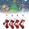 2024 Embroidered Reindeer Christmas Stockings With Festive Designs For Holiday Cheer