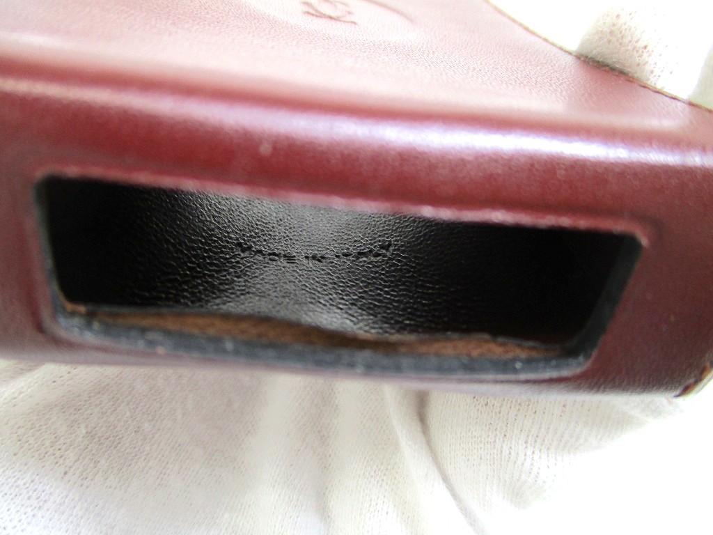 Authentic Cartier Must De Cartier Bordeaux Leather Cigarette Case #a990  Open box