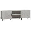 TV Stand Concrete Grey 150 x 30 x 50 cm Particleboard
