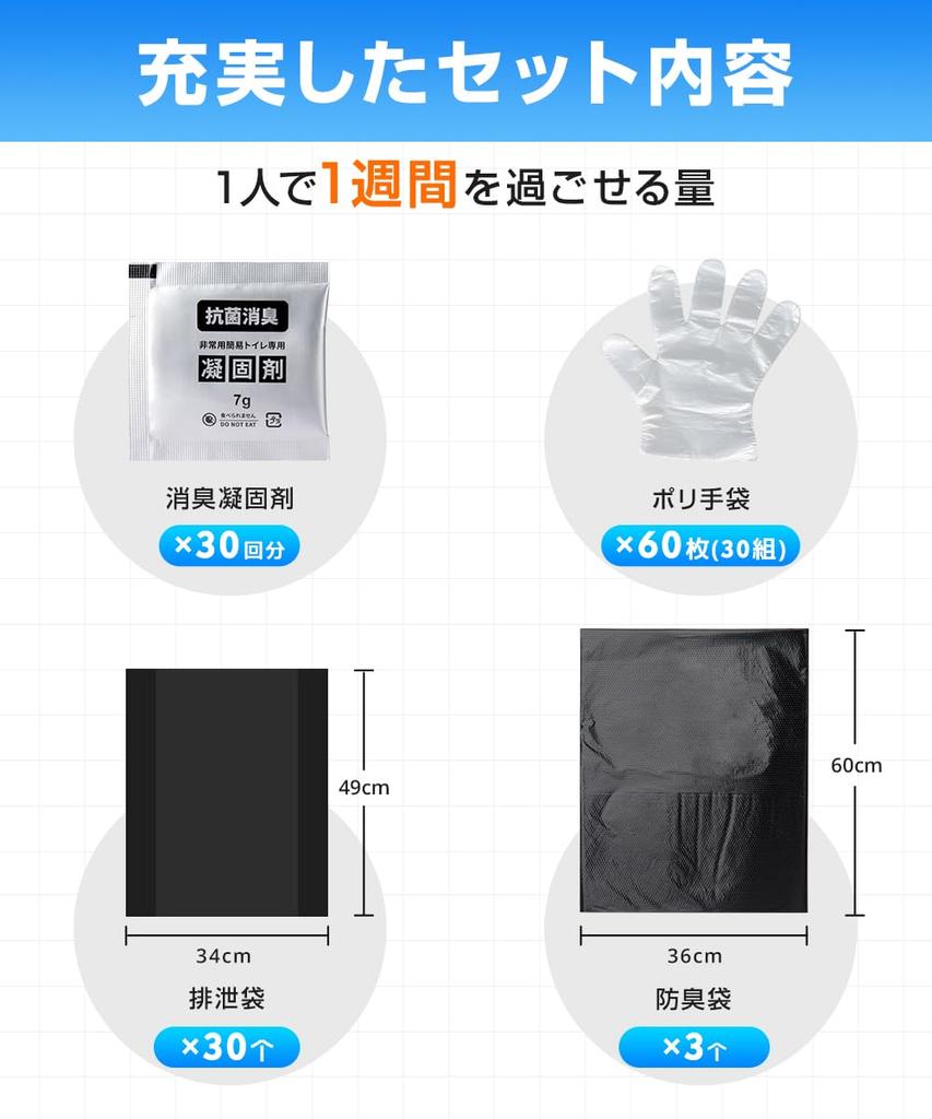 Portable Portable Toilet and for Disaster Includes Emergency Individually Wrapped and Easy To Use At Any Water Home Disaster Mountain Secure Toilet