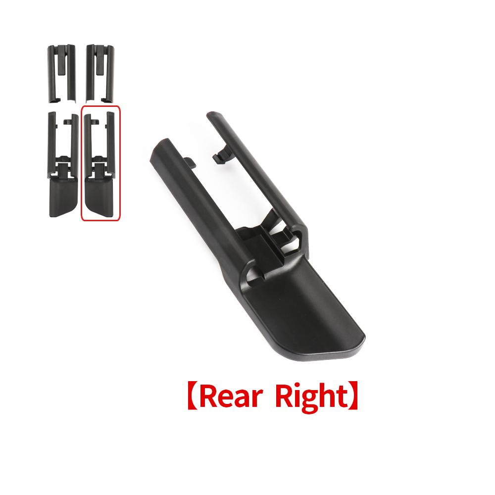 Черная отделка направляющей сиденья автомобиля ABS, крышка направляющей скольжения, капот, передняя, задняя, левая, правая для BMW G30 G11 G12 F15 F16 5 7 серии