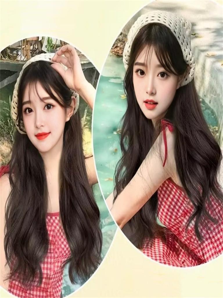 Seaside Cut Out White Triangle Headscarf for Women French Knitted Turban Square Scarf Tied with Hair Silk Scarf Ins Style