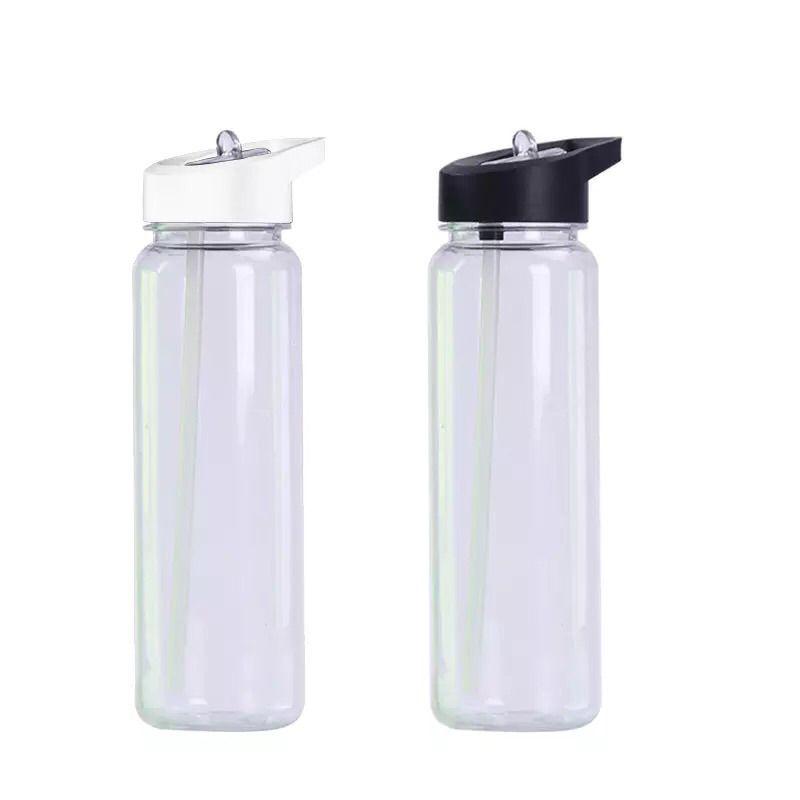 Convenient Leakproof Sports Water Bottle With Bpa Free Straw And Portable Handle