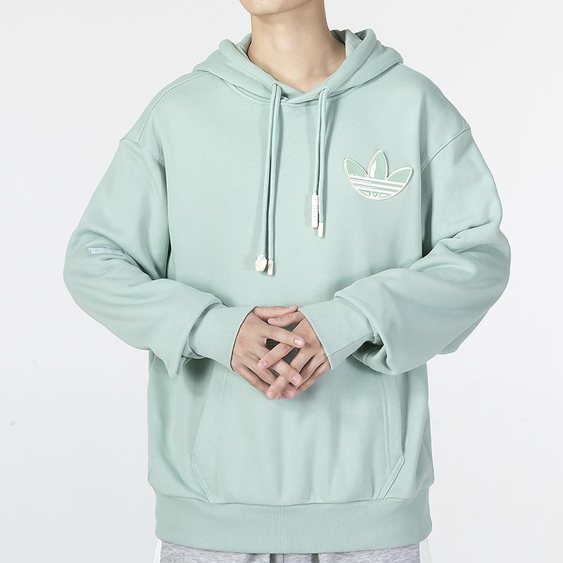 Adidas Originals ADICOLOR Sweatshirts Men's Green Hooded Moderate Other HS1999