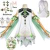   Nahida Cosplay Costume Lesser Lord Kusanali Full Set Dress Ears Wig Nahida Outfits for Comic Con