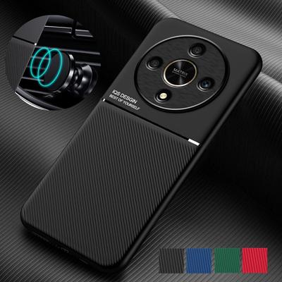 Прочный нескользящий чехол для Honor Magic 8 7 6 Lite Magic6 Pro 5 Lite X9d X9c Smart X9b X9a Чехол Автомобильный магнитный держатель Coque Fundas