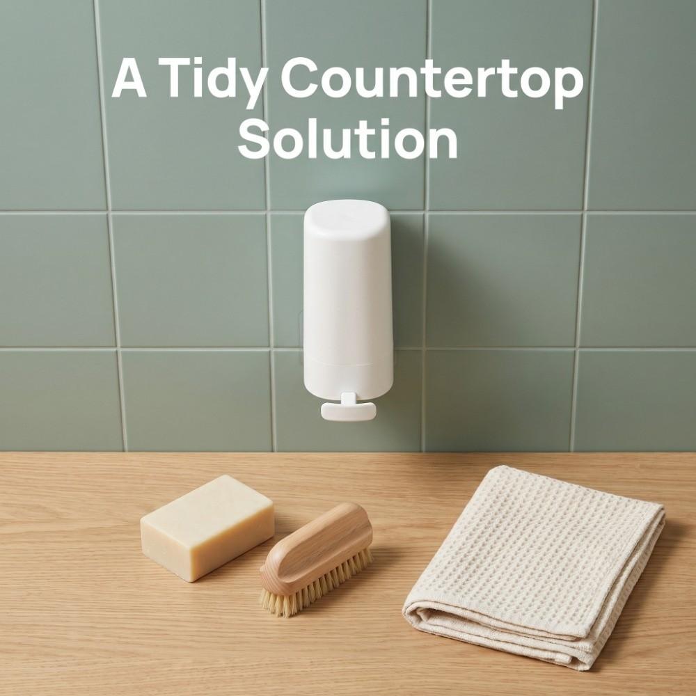 Wall Mounted Bar Soap Dispenser White Soap Grinder Box Soap Grinding Tool Toilet Sink Accessory