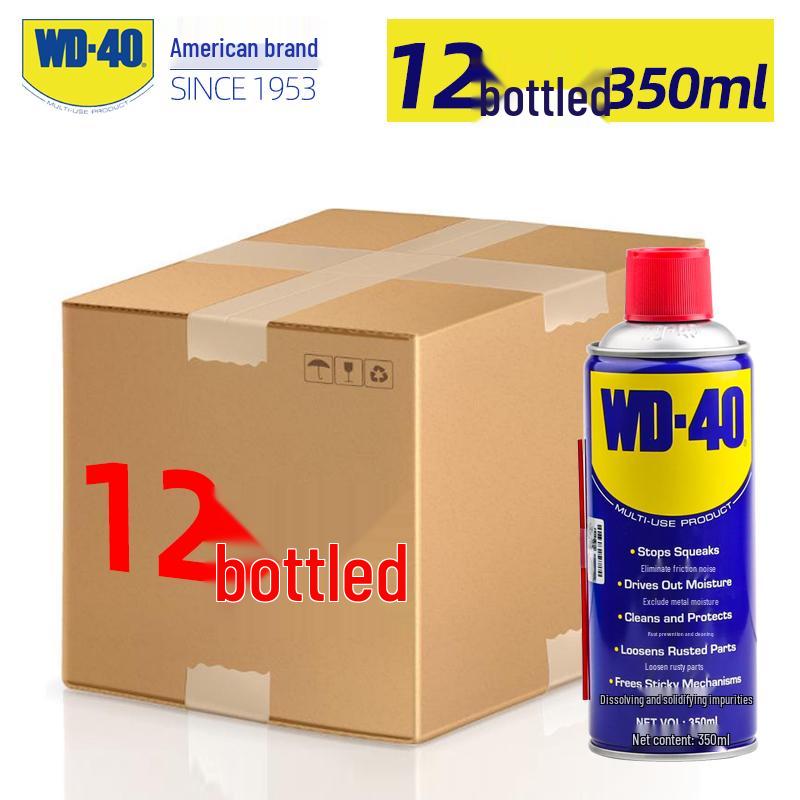 WD-40 Средство от ржавчины и Предохраняющая смазка, Очищающий спрей для металла (350 мл/500 мл)