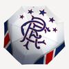 Rangers Football Club, Logo Automatic Opening and Closing, 8 rib Structure Portable Umbrella, Suitable for Men and Women in All Seasons  Per
