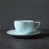 Retro Ceramic Cup Mug Style Simple Afternoon Tea Cup Creative Coarse Pottery Coffee Cup Saucer Set