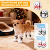 Рождественские носки, Санта, Снеговик, Чехлы, Плюшевый мишка, Царапины, Грязь, Маленькая собака, Домашнее животное, Рождественские носки для питомца