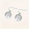 Elegant Vintage Tree of Life Pendant Earrings - Women's Fashion Alloy Accessories for Casual Decoration