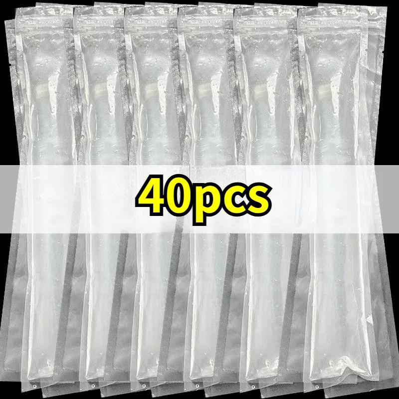 20/60 шт. одноразовые пакеты для мороженого с формами для мороженого, трубка для морозильной камеры без BPA с уплотнениями на молнии, палочки для йогурта, мороженого, сумка для сока, фруктовых коктейлей