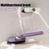 360 Rotating Crevice Cleaning Brush Kitchen Sink Toilet Tile Joints Dead Angle Gap Cleaner Brush Groove Window Gaps Bathroom Cleaning Tool Handle