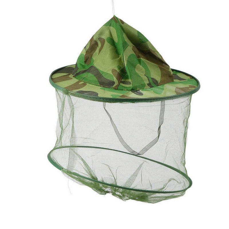 Hat Insect Bee Mosquito Resistance Bug Net Mesh Head Face Protector Cap Sun Hat