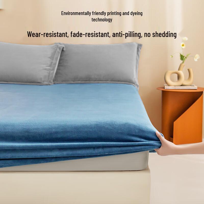Jingdong Jingzao 220 г Утолщенный молочный бархат Антистатический наматрасник