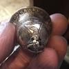 Silver-color Coin Bell Super Loud Heavy Duty Vintage Bell Metal Hanging Bell