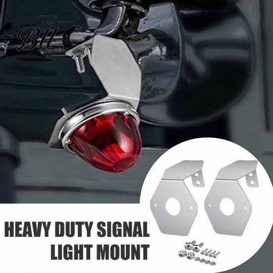 Watermelon Light Mounting Bracket 2Pcs Brackets for Partsam, 304 Stainless Steel Mirror Turn Signal Universal Lamp Angled Holder Trucks Trailers,