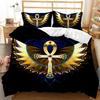 Angel Wings Duvet Cover, Angel Fairy Tale Theme Bedding Set for Teens Adults, Beautiful Feather Polyester Comforter Cover