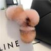 Fur Pure Color Korean Style Hair Clip Plush Hair Claw Leopard Grasp Clip Female Hair Accessories
