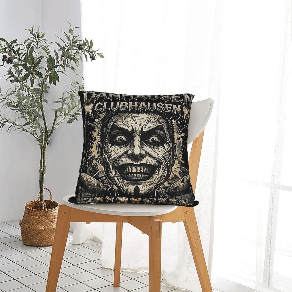 Danhausen Clubhausen All Elite Portrait Pillow Cover Comfy Cushion Cover Kawaii Pillow Case For Sofa Home Decor