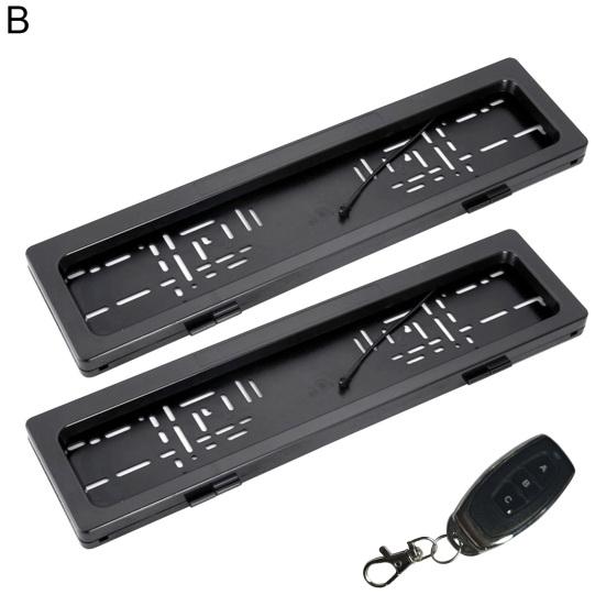 2 шт. Рамка для номерного знака спереди и сзади, Электрическая рольставня с дистанционным управлением, Номерной знак